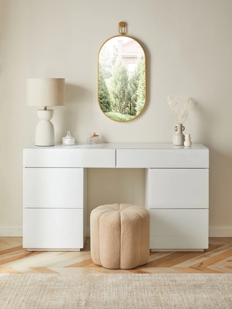 White Sloane Dressing Table